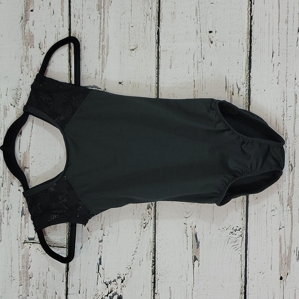 MotionWear Heart Mesh Dance Leotard